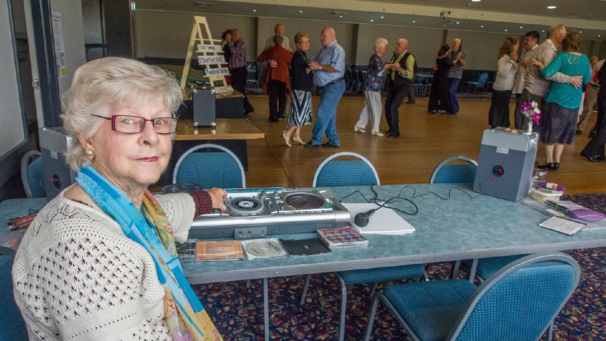 Calling it a day: Margaret Williams has stood down from running the Sunday dance at Telarah Bowling Club after more than three decades. Picture: Nick Bielby