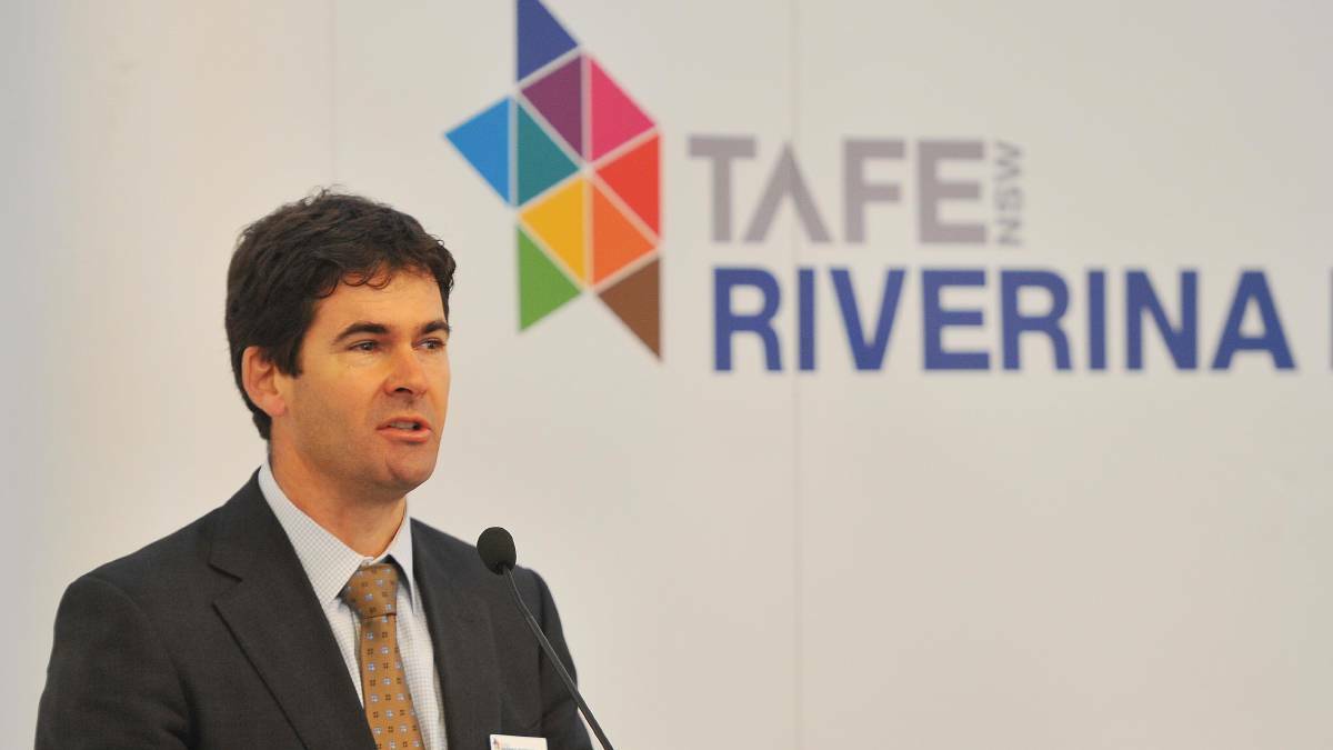 TAFE Riverina Institute Director Paul Ingwersen.