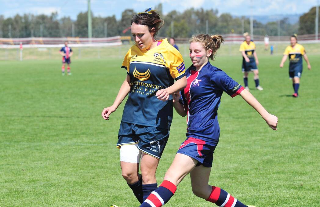 FOCUSED: Junee Jaguars captain Steph Puttock says her side will need to play at full intensity against Henwood Park in the first round of the finals this weekend. 