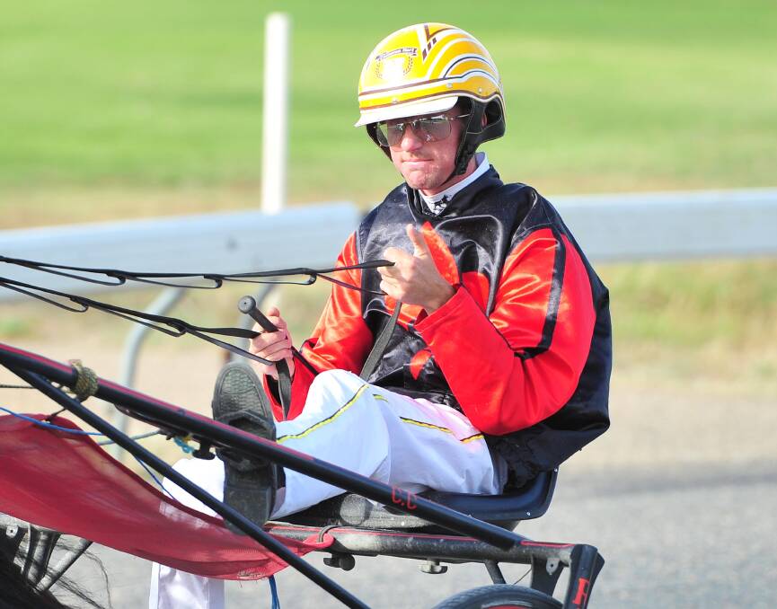 TOP OPPORTUNITY: Cameron Hart is part of the Rising Stars series which starts at Young on Tuesday night and concludes at Menangle on Sunday.