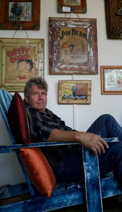 BRUSH WITH FAME: Junee artist Rob Rush continues to make waves in the local art scene.