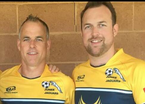 HEAD COACHES: Junee Jaguars in safe hands with women's coach Adrian Weir who replaces Craig Duncan and men's coach Lincoln Weir who fills Isaac Cooper's position.