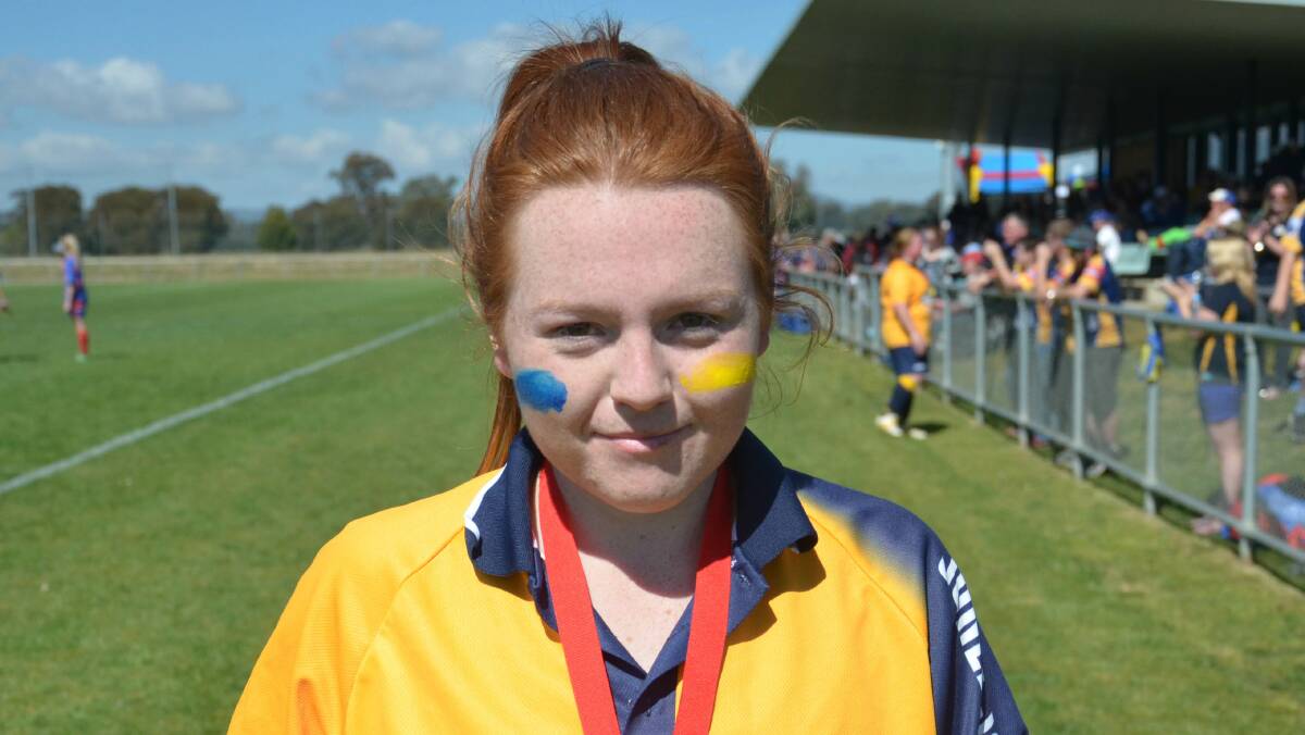 TEAM PLAYER: Junee's goalkeeper Sara Smart was awarded best and fairest at the weekend.