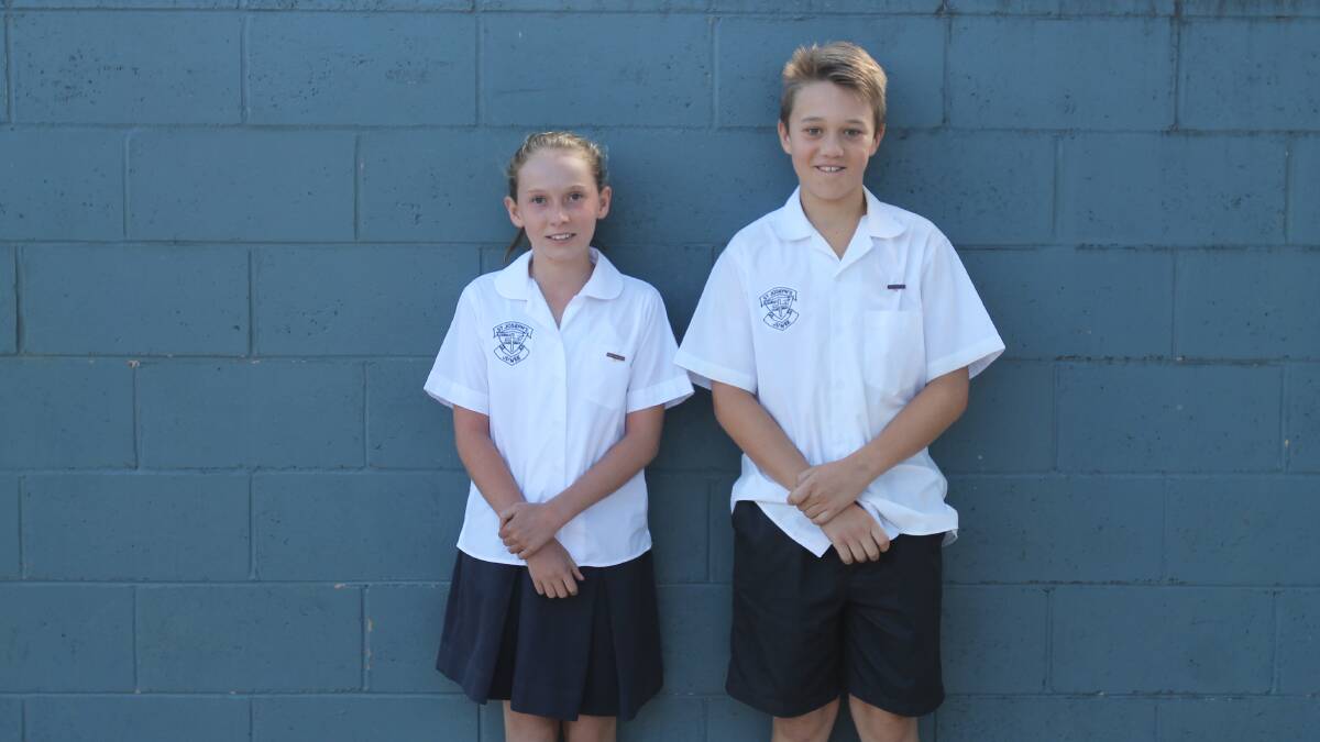 2017 leaders: Ali Corbett and Charlie Condon have been named the 2017 head prefects.