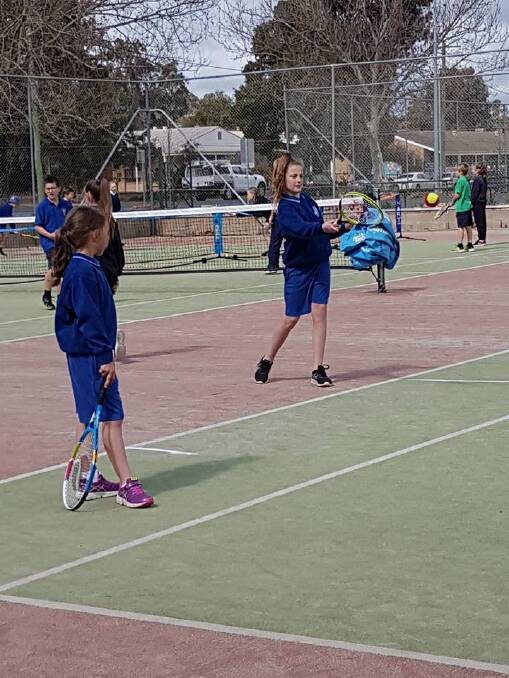 ACE EFFORT: The Todd Woodbridge Cup has modified rules for kids in years three and four to transition into the adult game. Picture: Kay Thurston