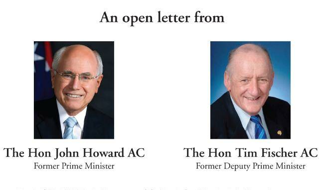 POLITICAL POWER: Former prime minister John Howard has waded into the murky waters of state politics and slammed the Shooters on the eve of two key by-elections. 