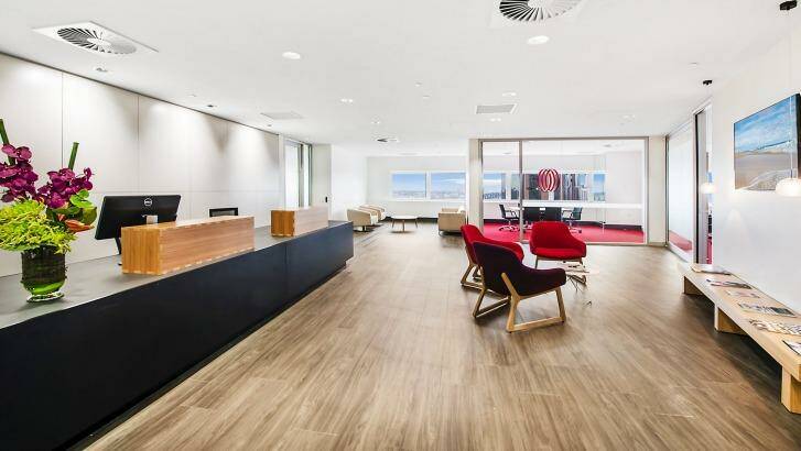 The new JLL office in North Sydney utilises the in-house WorkSmart system. 

