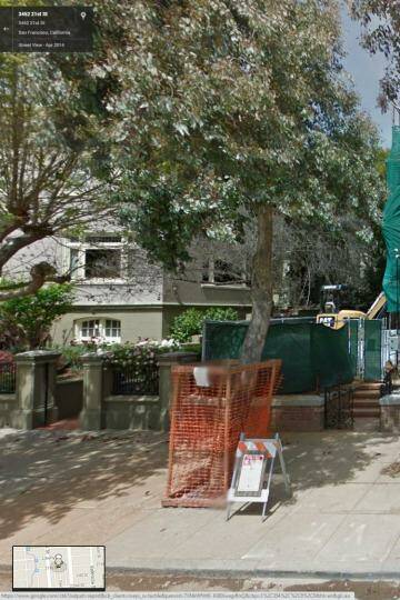 Neighbours have been unable to park outside the 21st St property. Photo: Google Maps