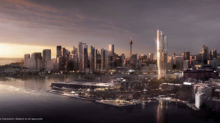 Going up: FJMT has been awarded the design for the new Ritz-Carlton hotel at The Star. Photo: Supplied