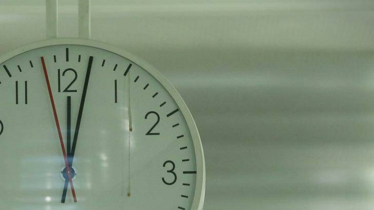 The clocks inside Parliament House are an essential part of its functioning during sitting weeks. Photo: Andrew Meares