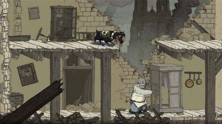 Light puzzle-solving punctuates a soulful story in <i>Valiant Hearts: The Great War</i>.