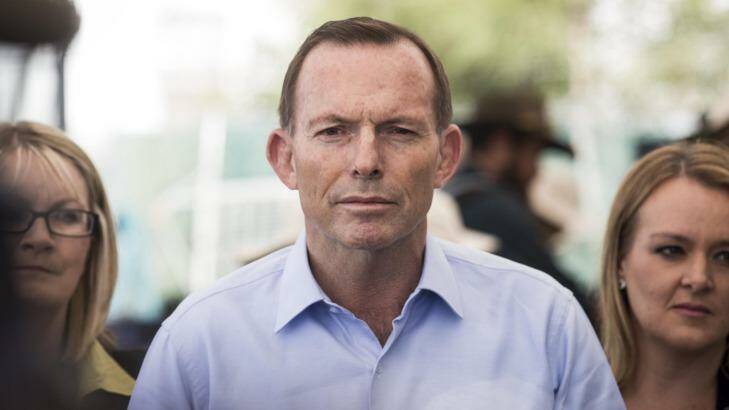 Under the pump: Prime Minister Tony Abbott. Photo: Dominic Lorrimer