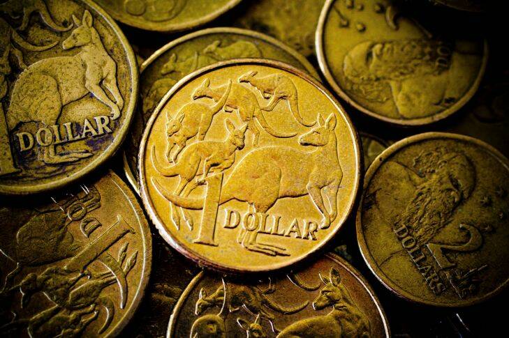 MONEY AFR PHOTOGRAPH BY GLENN HUNT 010811.
GENERIC- money, australian dollar, currency, economy, exchange rate.
AFR USE ONLY

gold coin; gold coins