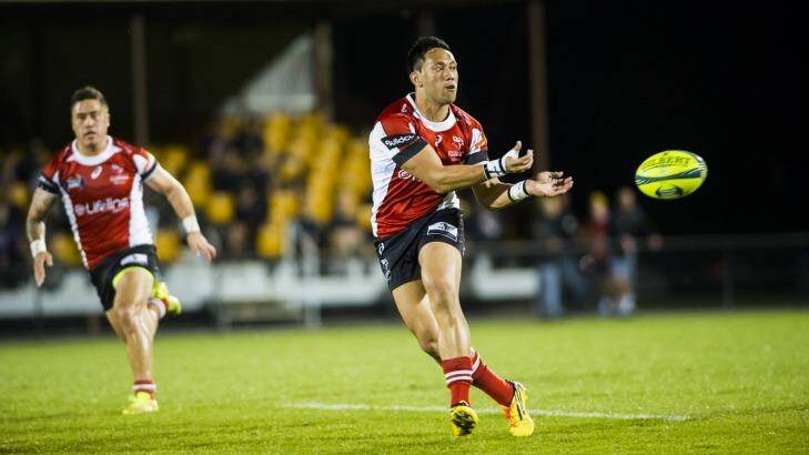 A Wallabies call-up for Christian Lealiifano would be a big loss for the Vikings' NRC hopes. Photo: Rohan Thomson