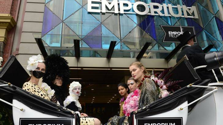 Emporium Melbourne opening in the old Myers building on Lonsdale st.
16th April 2014 Photo: Penny Stephens 
