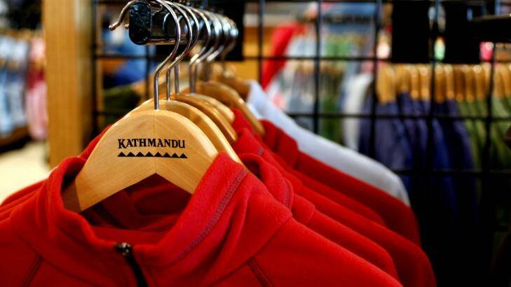 Kathmandu shares fell following its disappointing Christmas sales.  Photo: Michel O'Sullivan