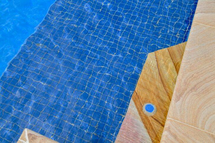 A stock image of a backyard swimming pool at a home in Sydney, Tuesday, October 17, 2017. (AAP Image/Brendan Esposito) NO ARCHIVING