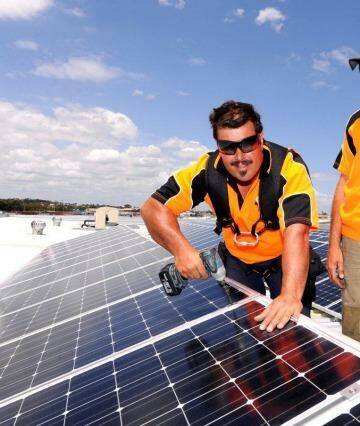 Solar jobs are on the line if renewable energy target is weakened or scrapped.