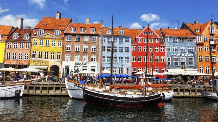 Colourful townhouses in Nyhavn, Copenhagen. Photo: iStock