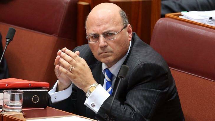 Senator Arthur Sinodinos faces possibly censure over his refusal to front a Senate inquiry Photo: Pic: Andrew Meares
