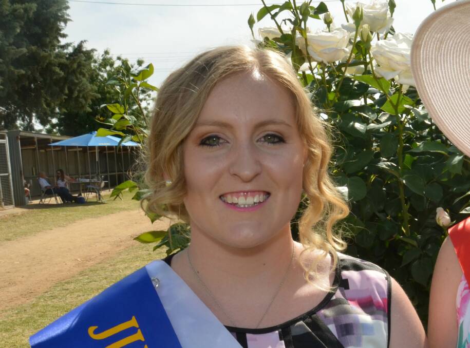 2015 Miss Showgirl Jemima Hart will represent Junee at this weekend’s zone final at Finley. Picture: Declan Rurenga