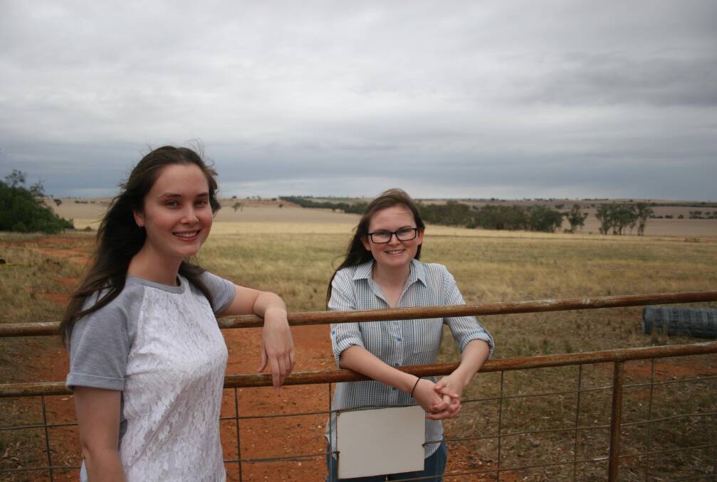 Old Junee’s twin sisters Catherine (left) and Liz Dietrich earned 96 and 89 in ATAR scores after completing school in 2014. Picture: Declan Rurenga