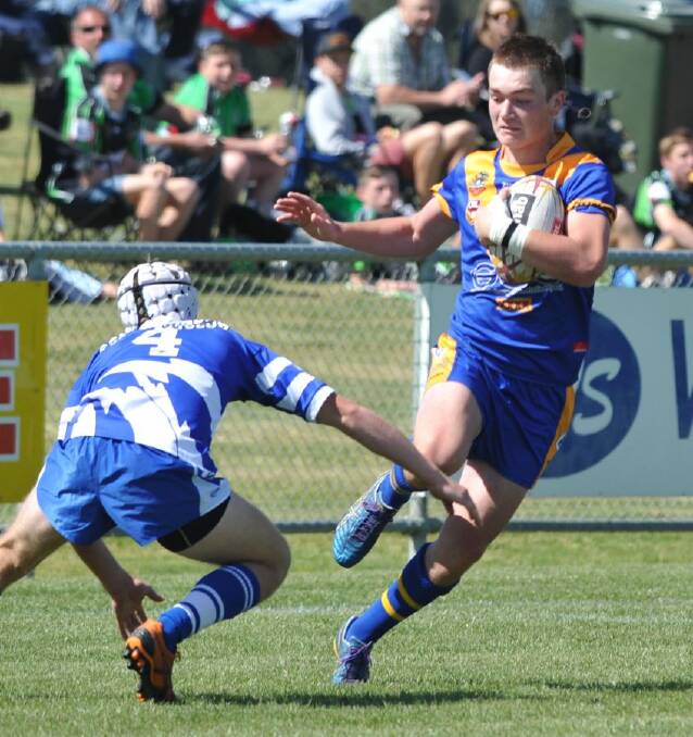 Junee Diesels v Cootamundra Bulldogs Group Nine Sullivan Cup grand final. Picture: Les Smith