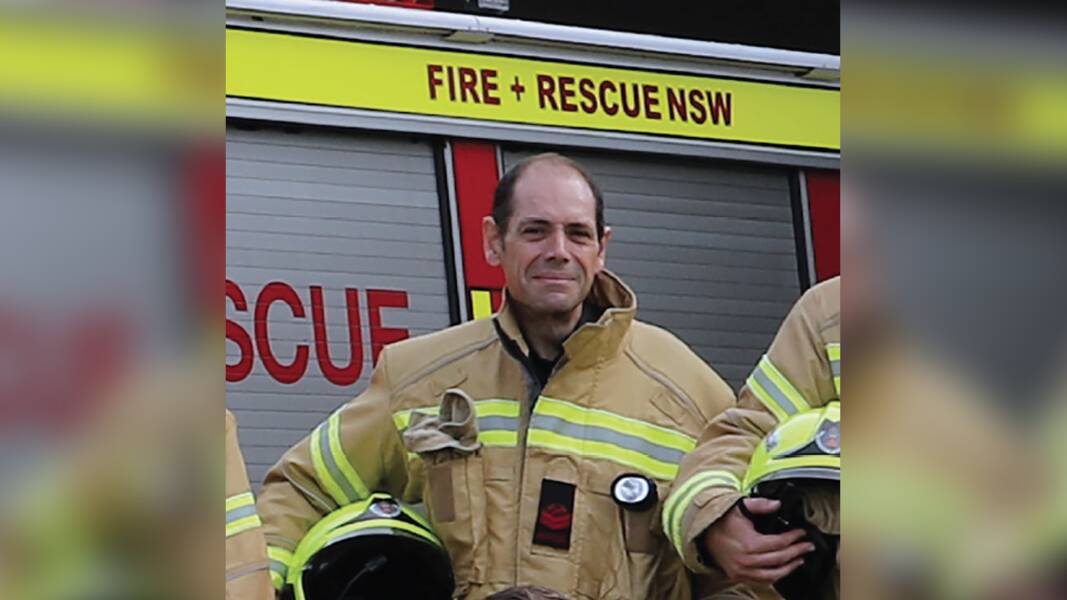 Michael Kidd, a long-serving firefighter with Fire and Rescue NSW, was killed while battling a house fire at Grose Vale. Picture supplied