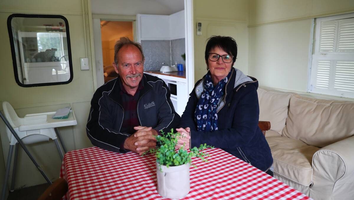 GREY NOMADS: Allan and Diane Tucker are retiring from the B&B business after eight years. Picture: Emma Hillier