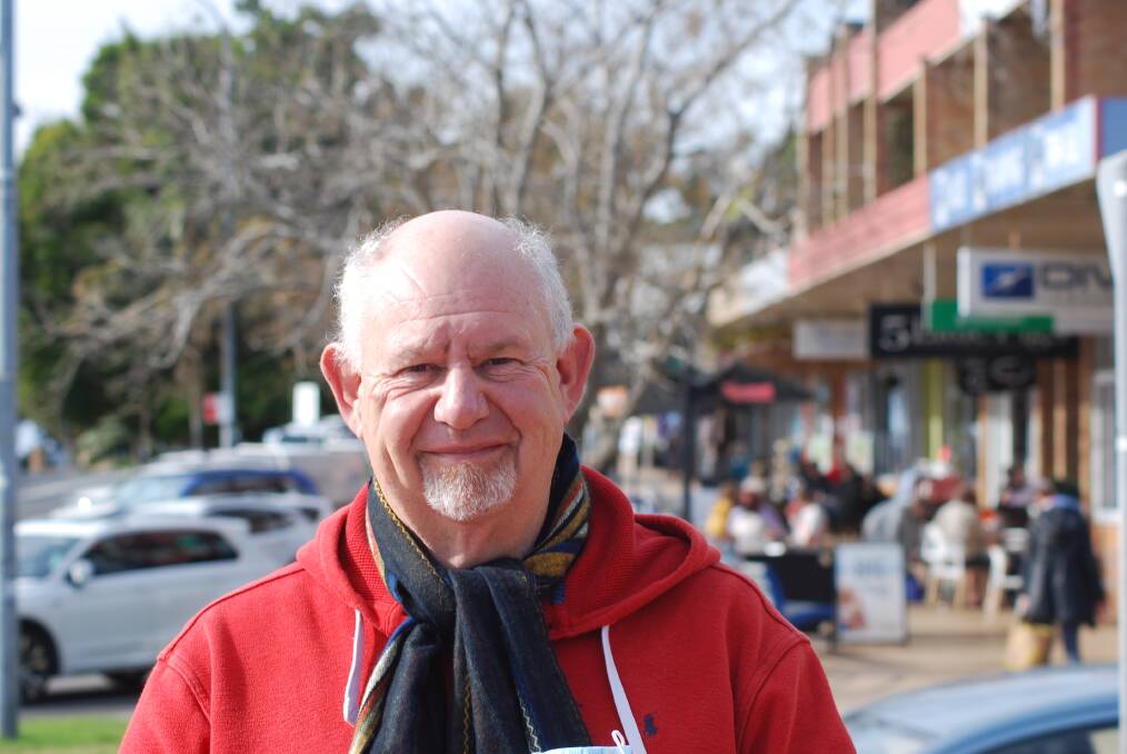 Danny Payne, president of the Huskisson chamber of commerce, saw turnover down 90 per cent in the first two weeks of the Sydney lockdown. Photo: John Hanscombe 