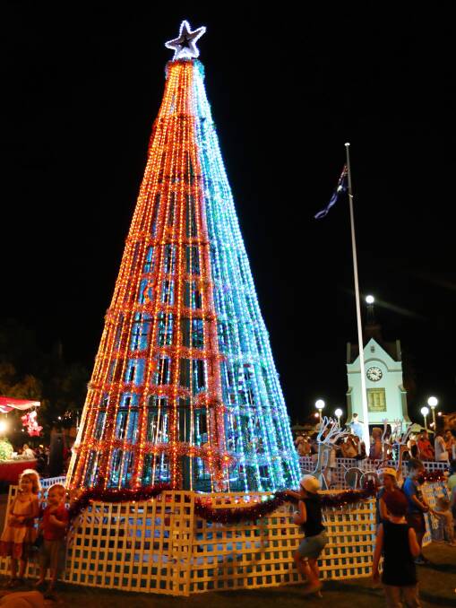 The Christmas spirit is alive and well in Junee. Picture: Kieren L Tilly