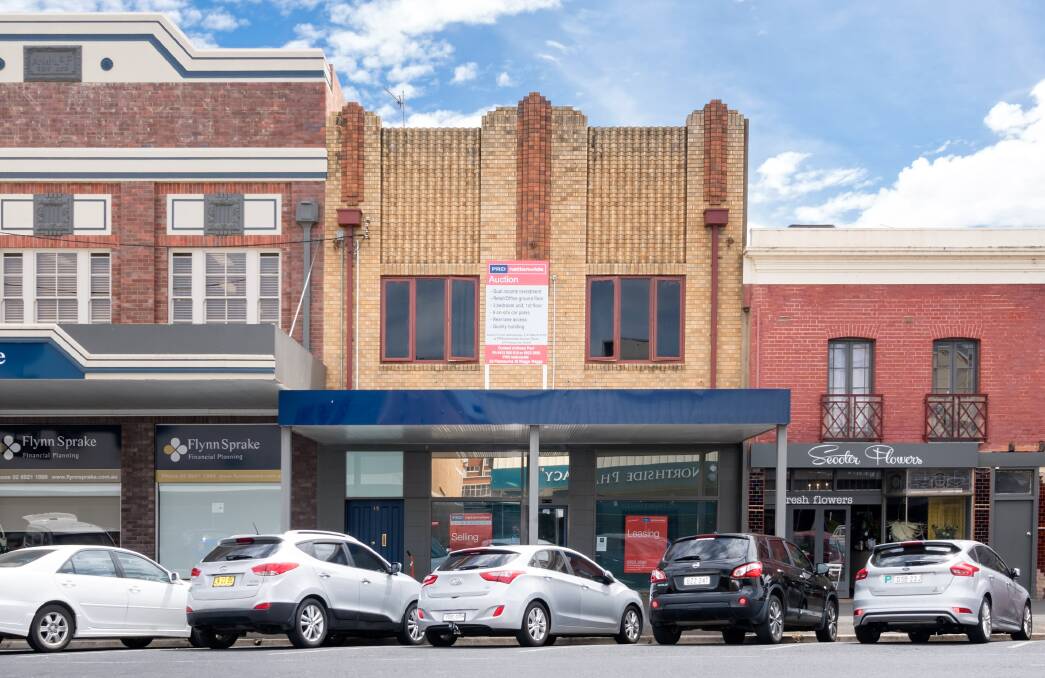 13 Gurwood Street: The property is a two-storey brick building with the ground floor being used for commercial purposes while the first floor is currently a residential unit.