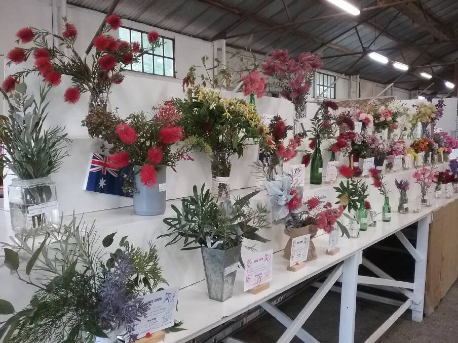 BLOOMING AWESOME: The horticulture display from last year's Junee Show was a stand-out. Picture: Jo Kuiper