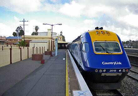 NSW CountryLink through Junee station.