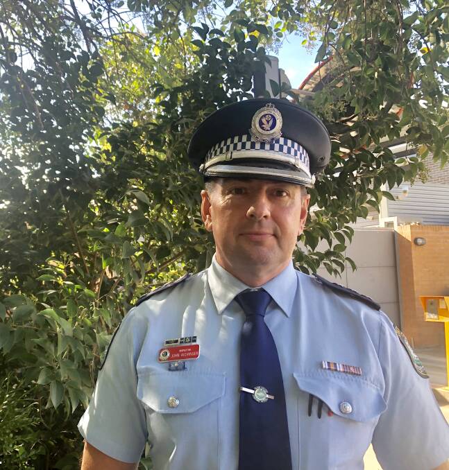 Riverina Police District Inspector John Aichinger. Picture: Annie Lewis