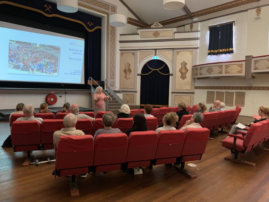 ROADSHOW: Junee turns out to hear from members of the FRRR during last month's information sessions. Picture: supplied