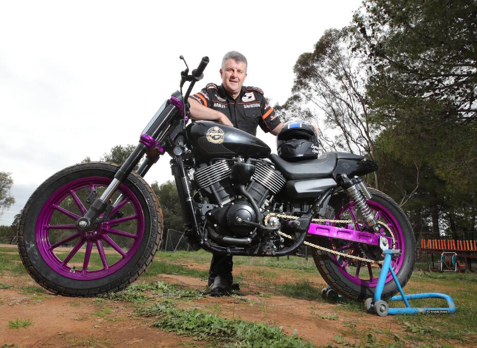 BEST TO COME: Lawrence 'Legend' Ryan will attempt to complete his greatest stunt yet, to celebrate his more than 30 years in the industry. Picture: Les Smith