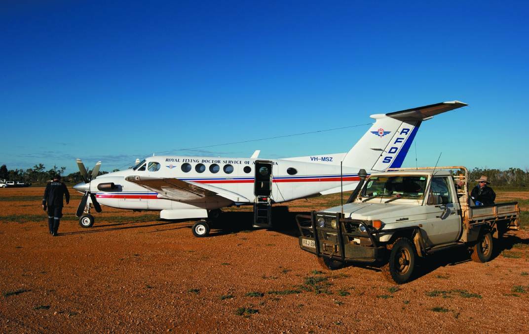 The Royal Flying Doctors at work in country Australia. Picture: Wolter Peeters.