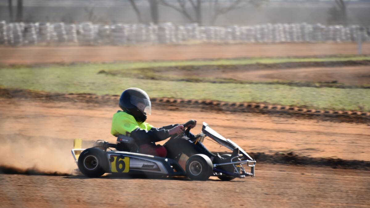 Children learn to drive at Illabo Motorsports Park for Saturday's driver training program. Picture: supplied.