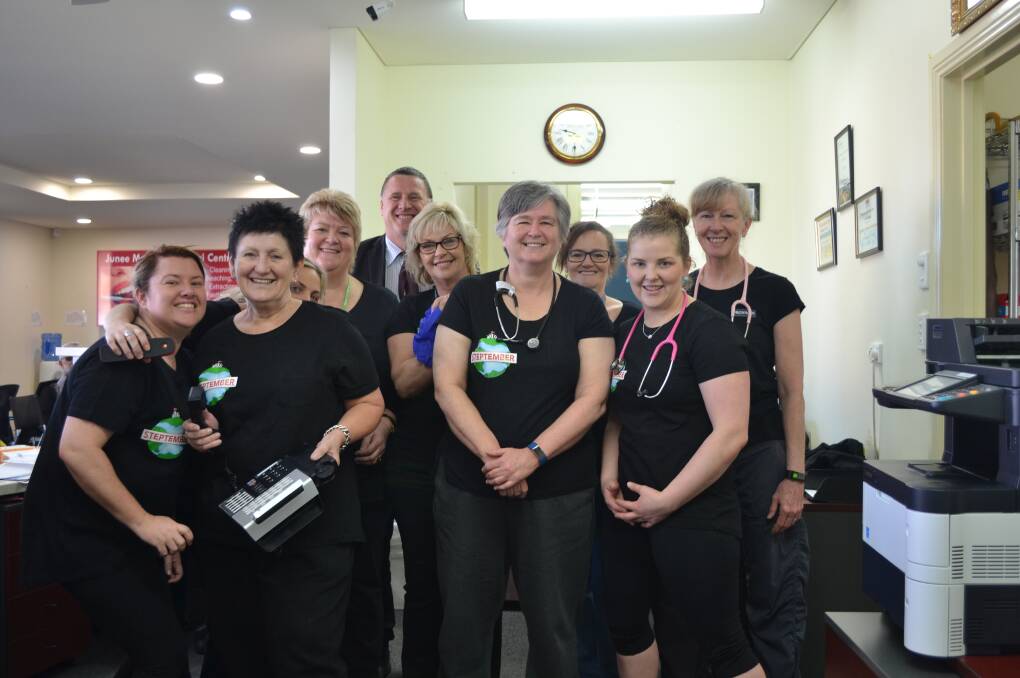 Staff at the Junee Medical Centre. Picture: supplied