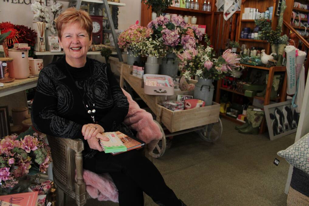 BEST IN THE BUSINESS: This weekend marks three decades for Kaye Vincent's floristry business. Picture: Emma Horn