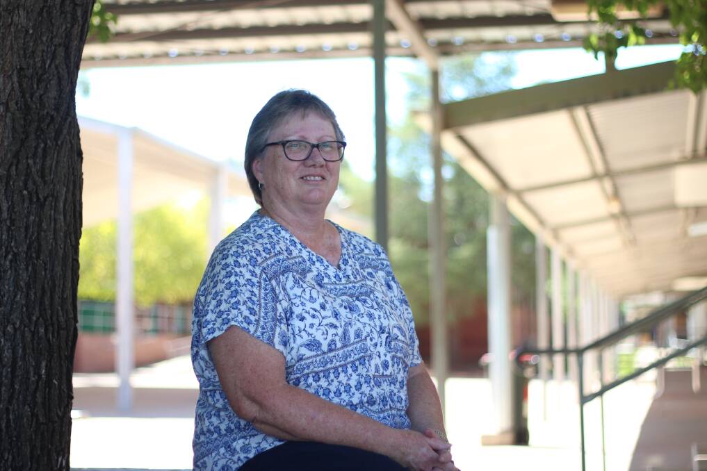 DECADES OF SERVICE: Margaret Belling has spent four decades at Junee High School, and she is not looking to leave any time soon. Picture: Emma Horn