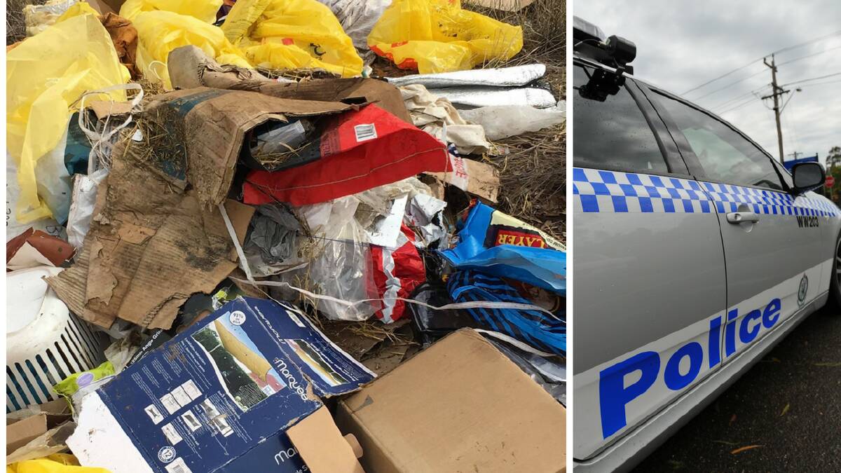 Police appeal after uncovering illegal dumping site