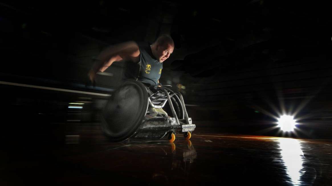 Australian wheelchair rugby star Ryley Batt. Pic: Peter Gleeson