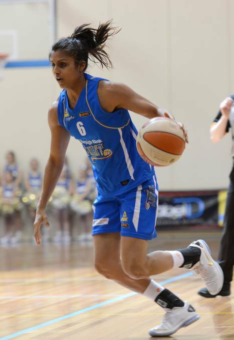 Chantella Perera, pictured during her time with Bendigo Spirit, was drafted by AFLW club West Coast Eagles