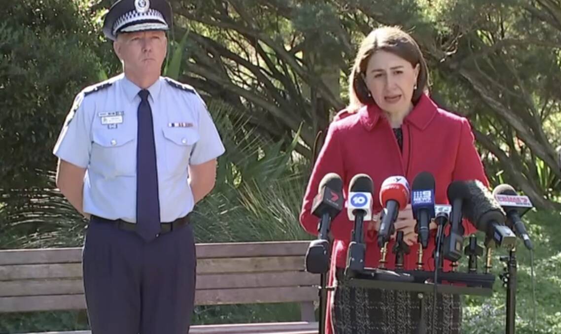 Premier explains how NSW-Victorian border closure will work