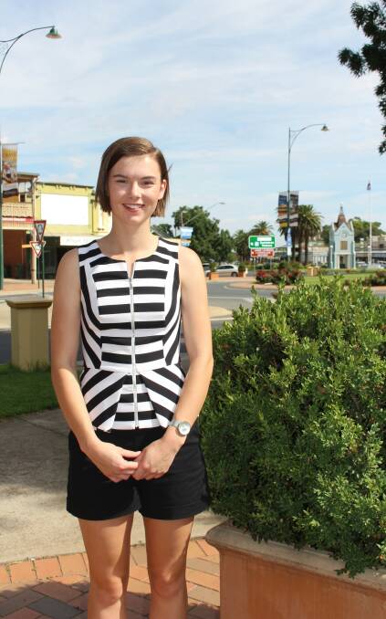 EXCITED: Junee's Sara Makeham said she is looking forward to learning more about how police and communities interact during her trip to Germany. 
