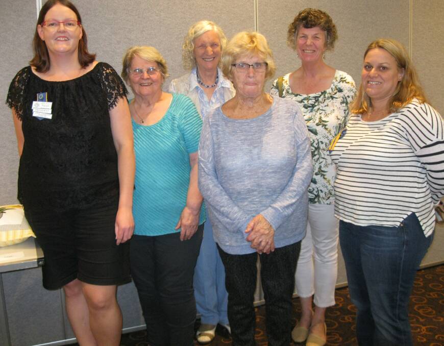 FOOD FOR THOUGHT: CWA Junee Evening Branch members catered the Hume Group meeting recently. Picture: Contributed