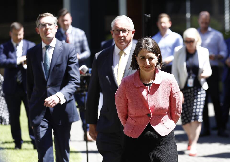 NSW Premier Gladys Berejiklian is facing calls to resign after her testimony at the ICAC. Picture: Getty