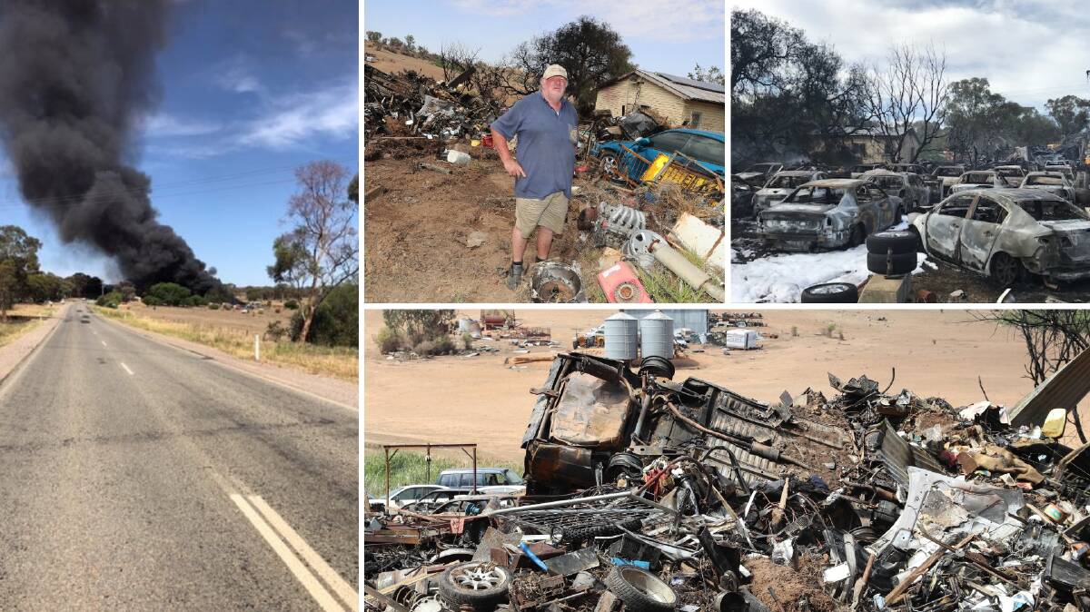 Junee man faces “thousands” in losses following explosive fire